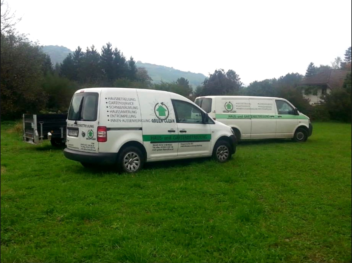 Green Clean Hausbetreuung, Gartenbetreuung, Entrümpelung, Winterdienst, Innenreinigung und Außenreinigung in Klosterneuburg und Umgebung